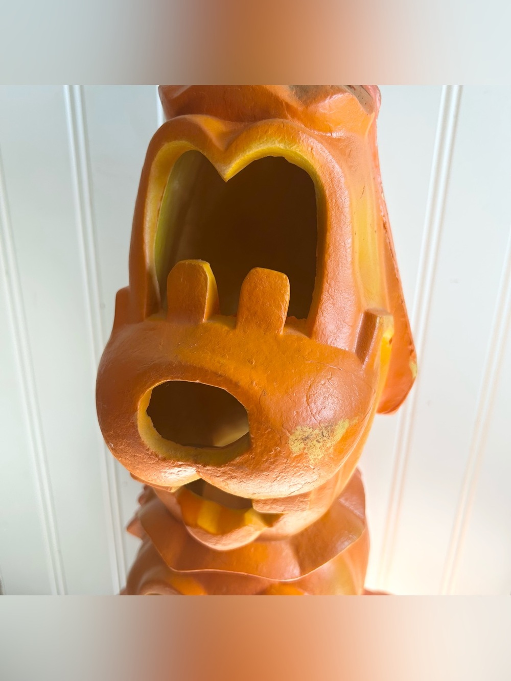 Trendmasters Disney Light Foam Pumpkin Stack 1998 Mickey Donald Goofy Halloween - Picture 13 of 16